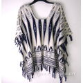 Ladies Printing Kaftan With Tassel